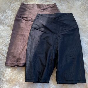 Aerie Crossover Biker Shorts